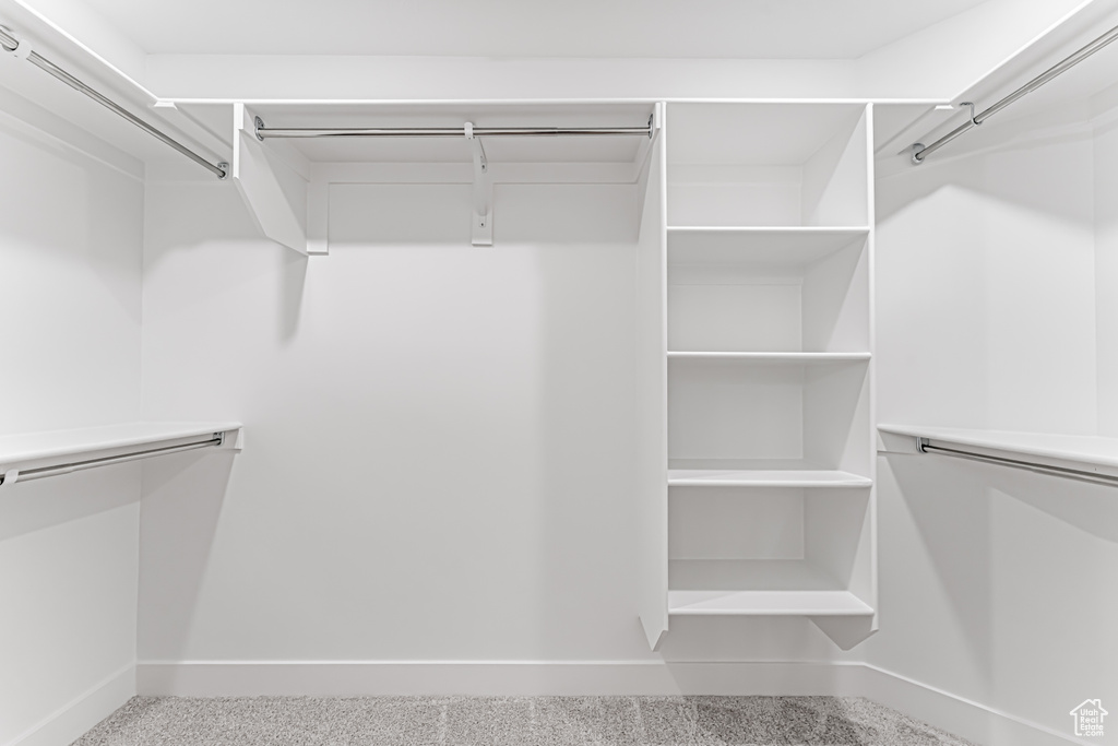 View of spacious closet