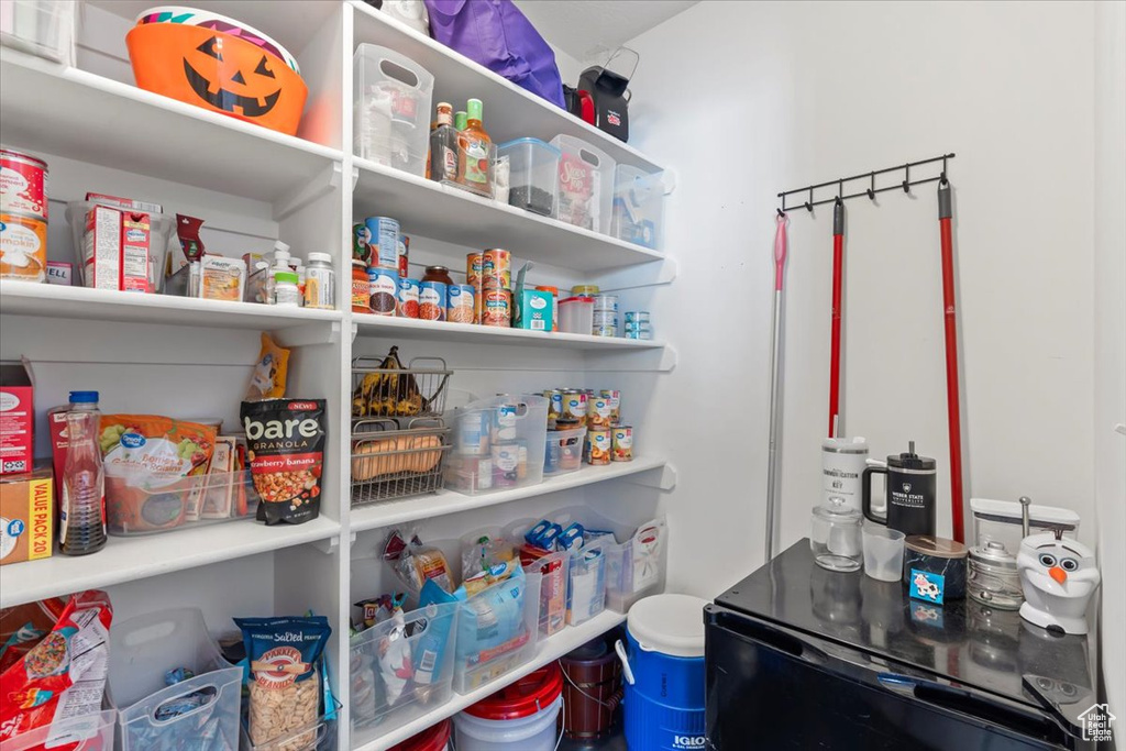 View of storage area