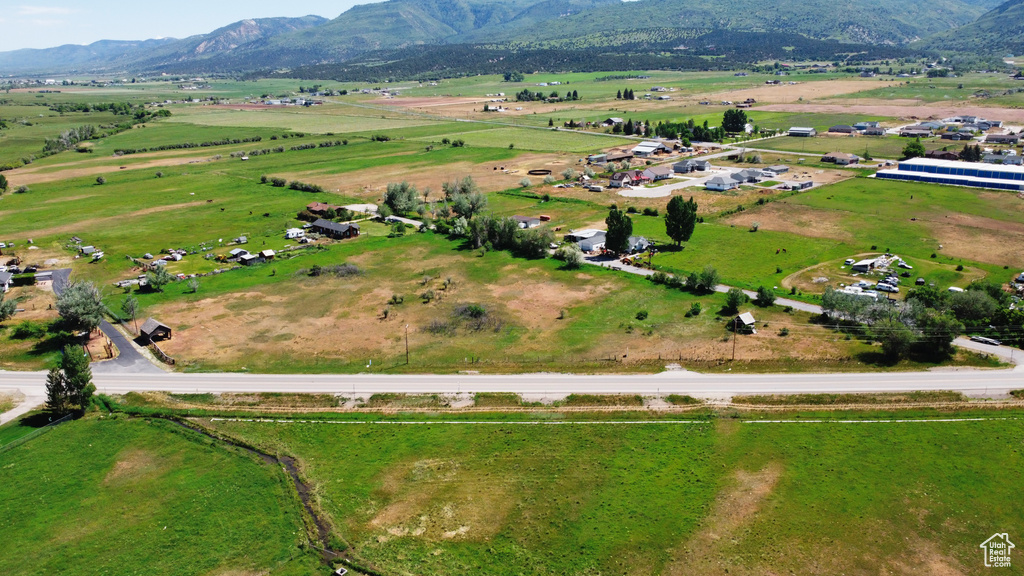 View of property location featuring rural landscape and mountains