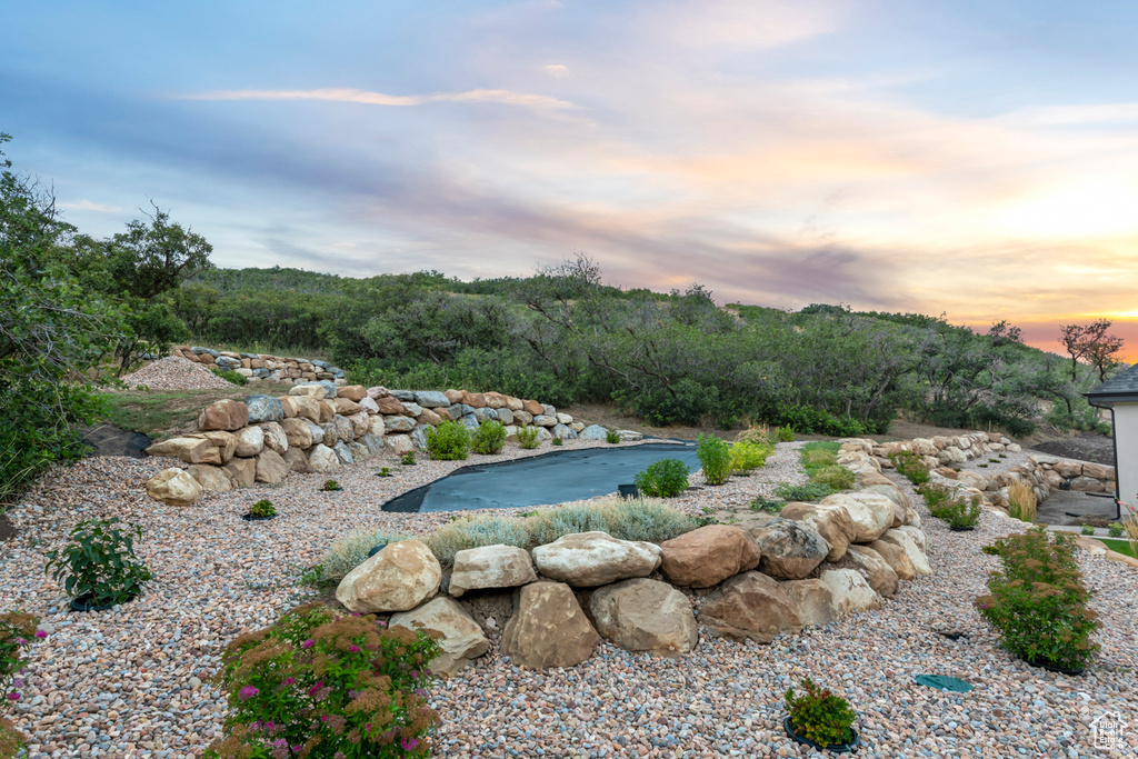 View of pool