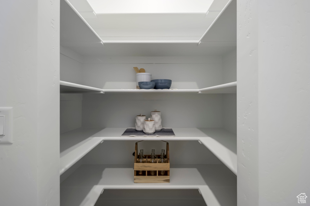 View of storage area