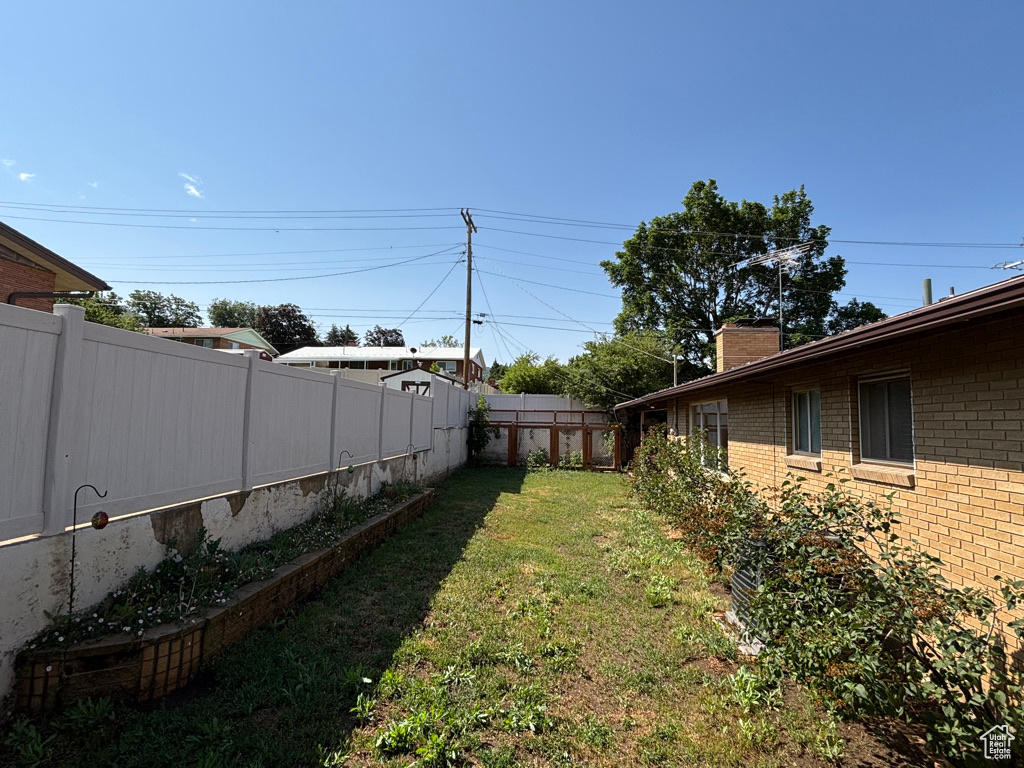 View of yard