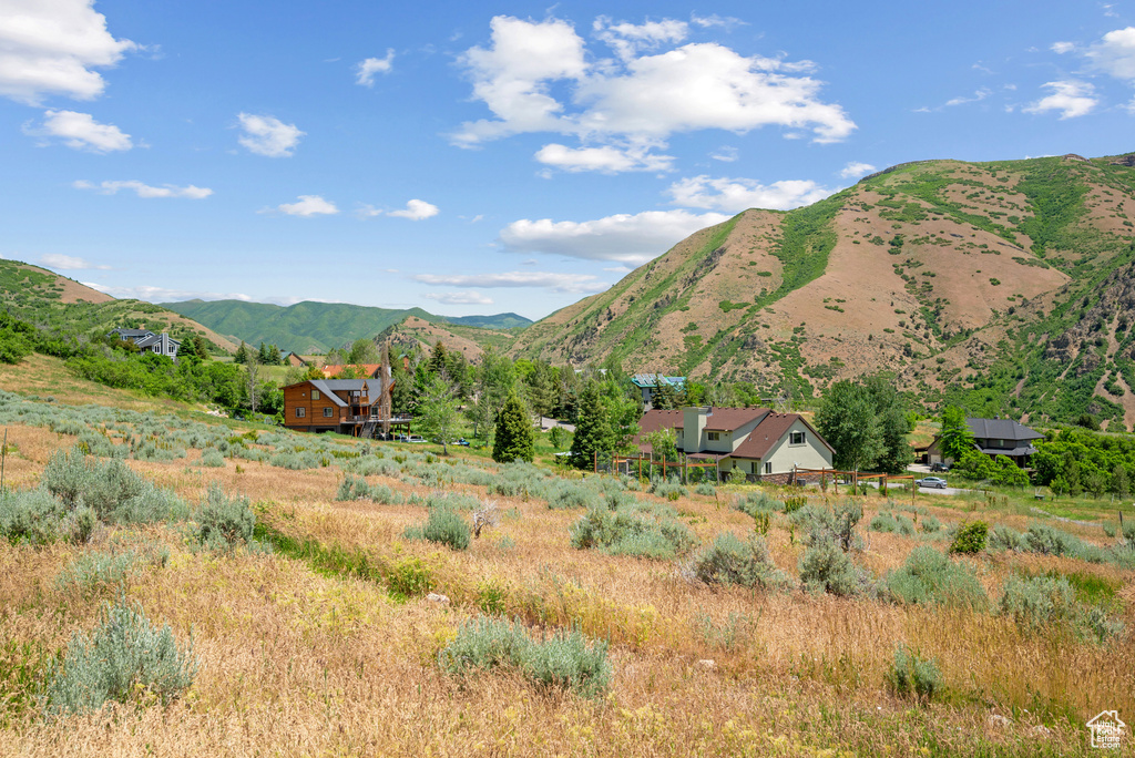 View of mountain backdrop