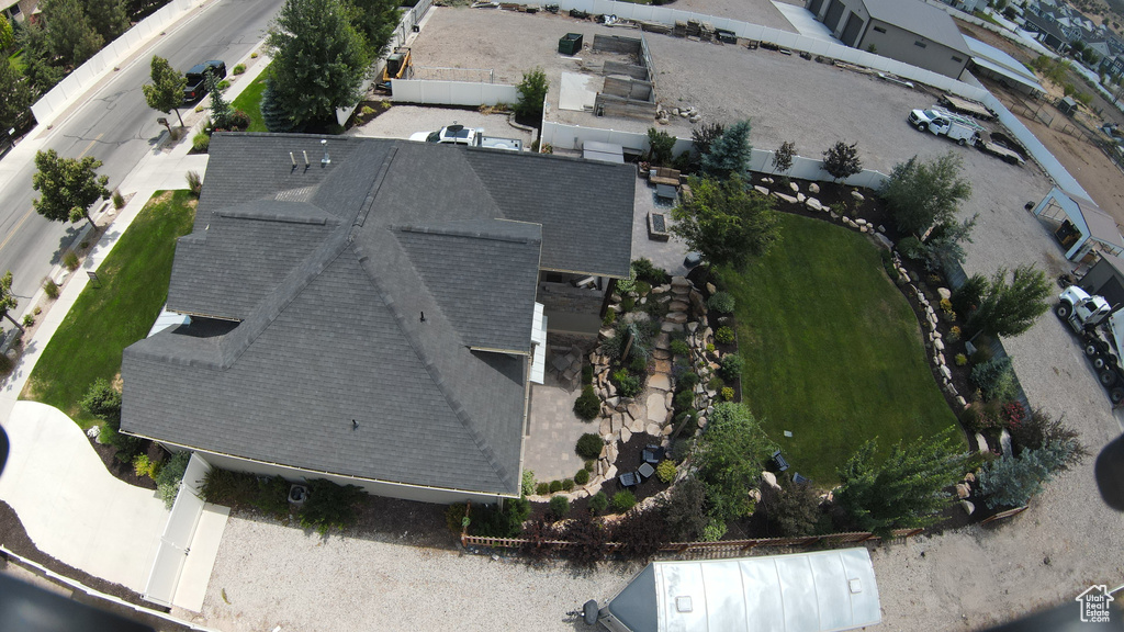Aerial overview of property's location
