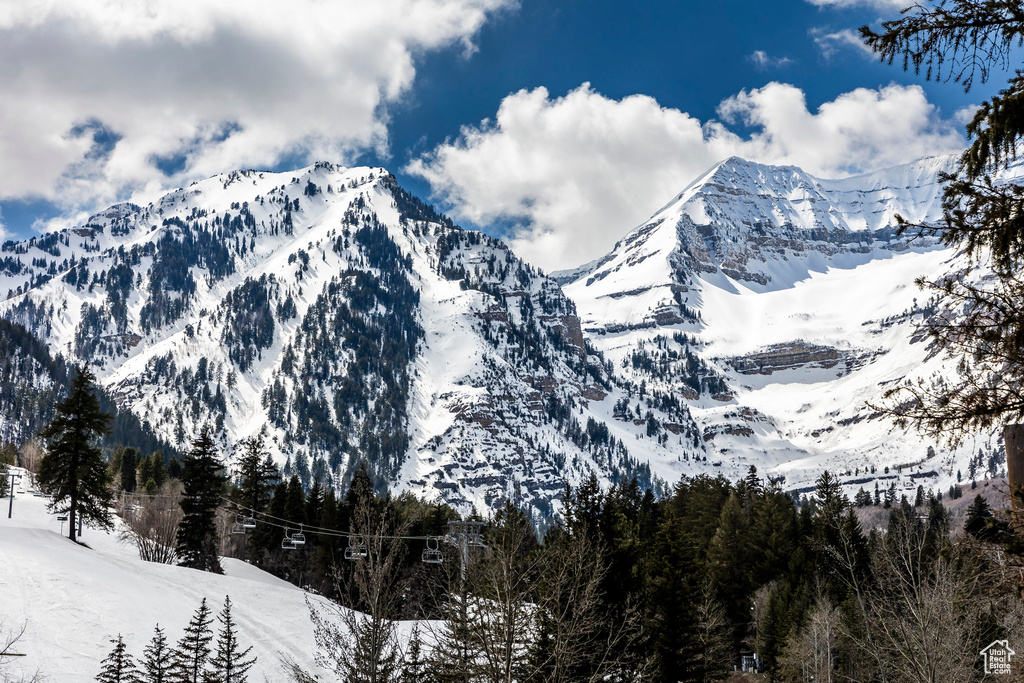 View of mountain backdrop