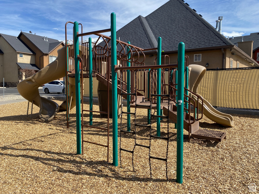 View of community playground