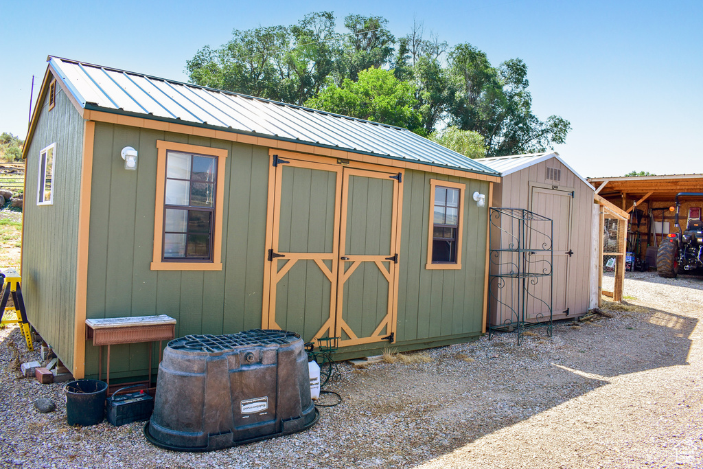 View of shed
