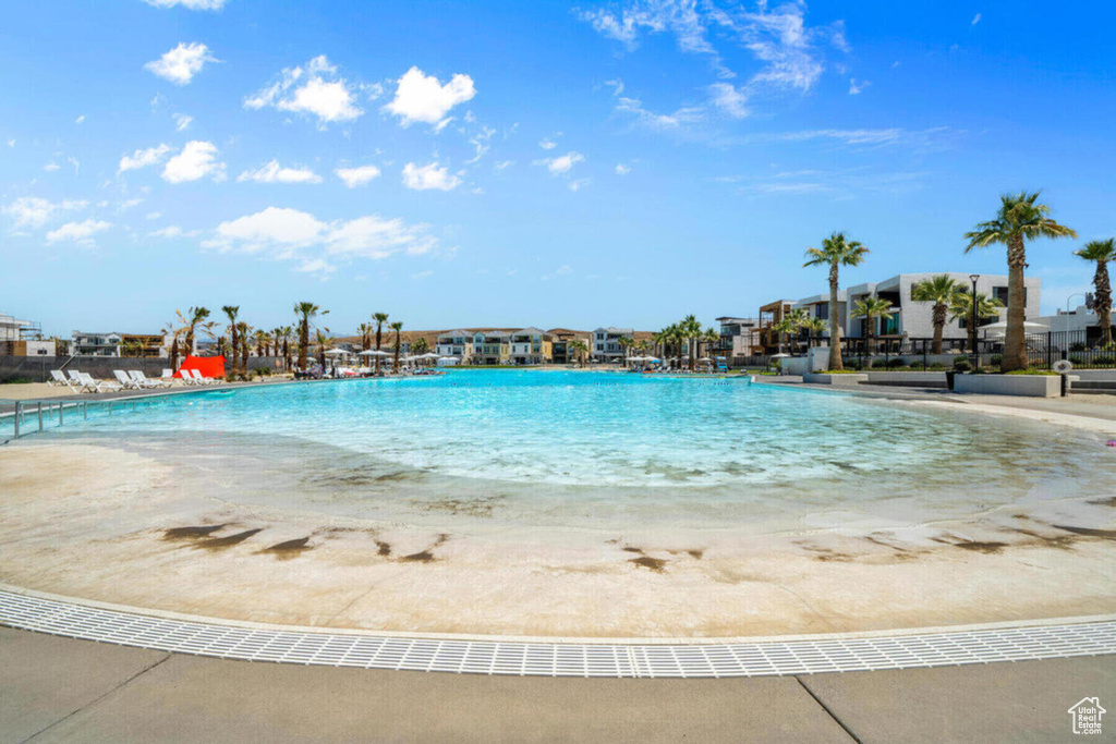 View of pool