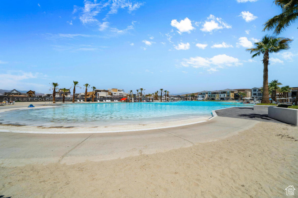 View of pool