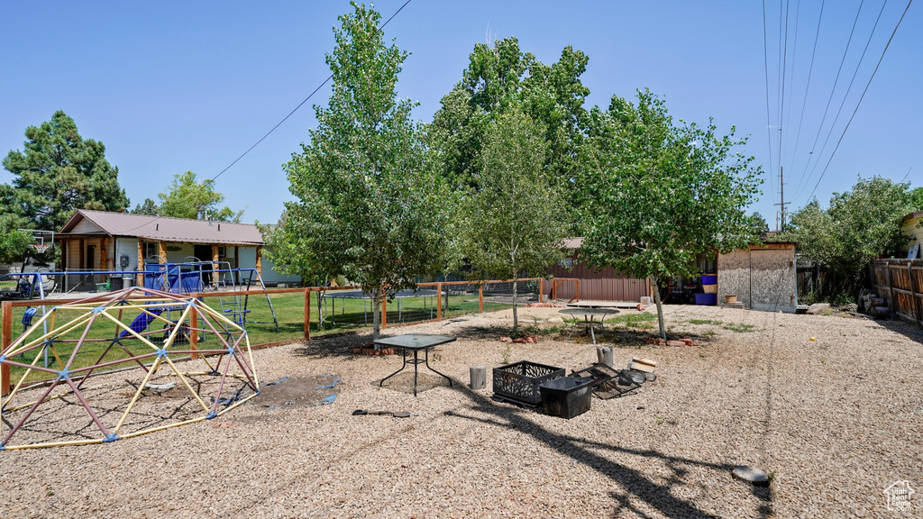 View of yard