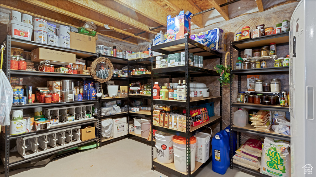 View of storage area