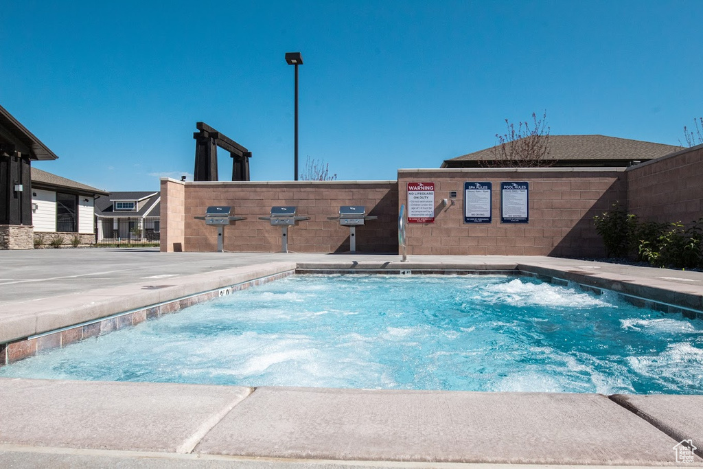 View of swimming pool