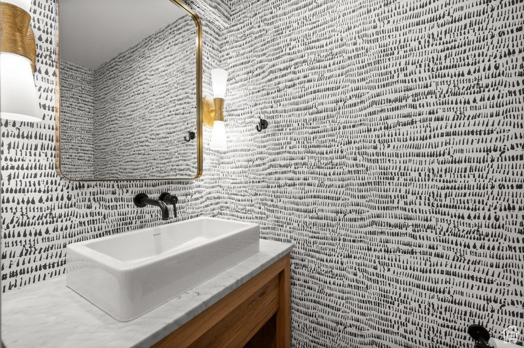 Bathroom with a sink