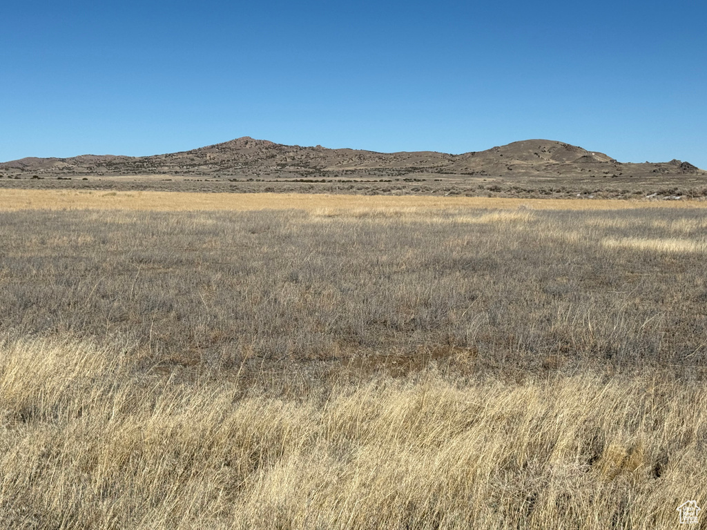 View of mountain feature featuring a rural view