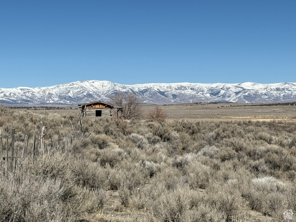 View of mountain feature featuring a rural view