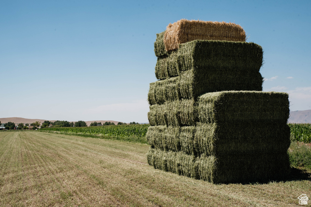 Exterior space with a rural view