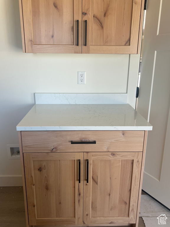 Detailed view of baseboards