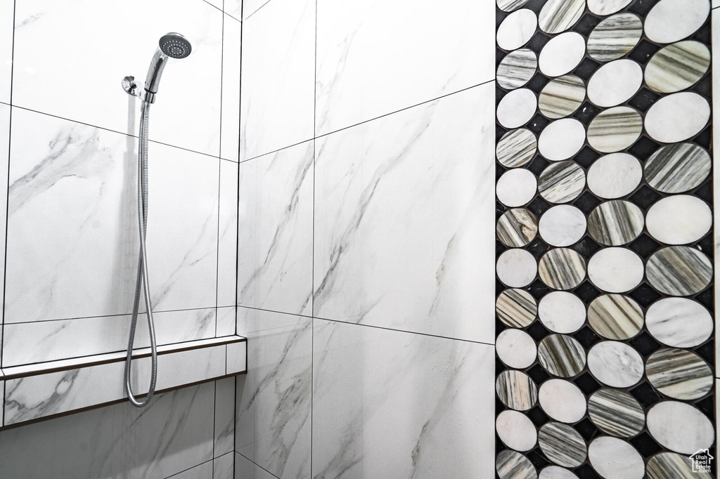 Details featuring a shower