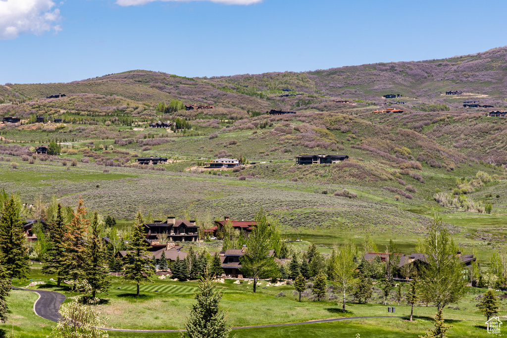 View of mountain backdrop