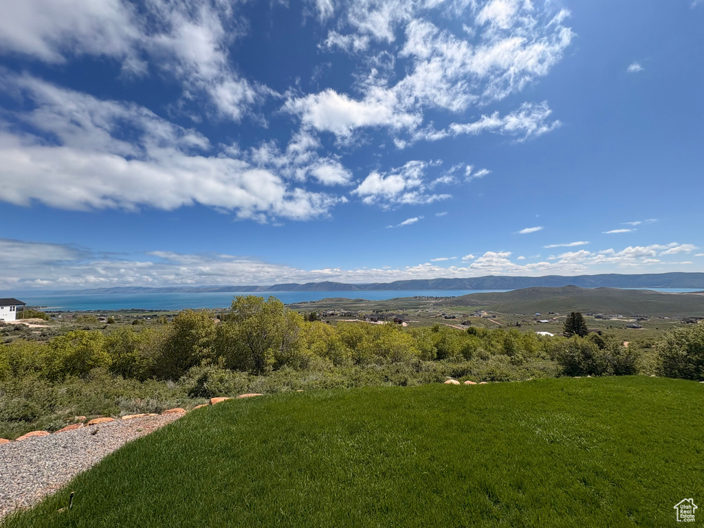 View of mountain backdrop