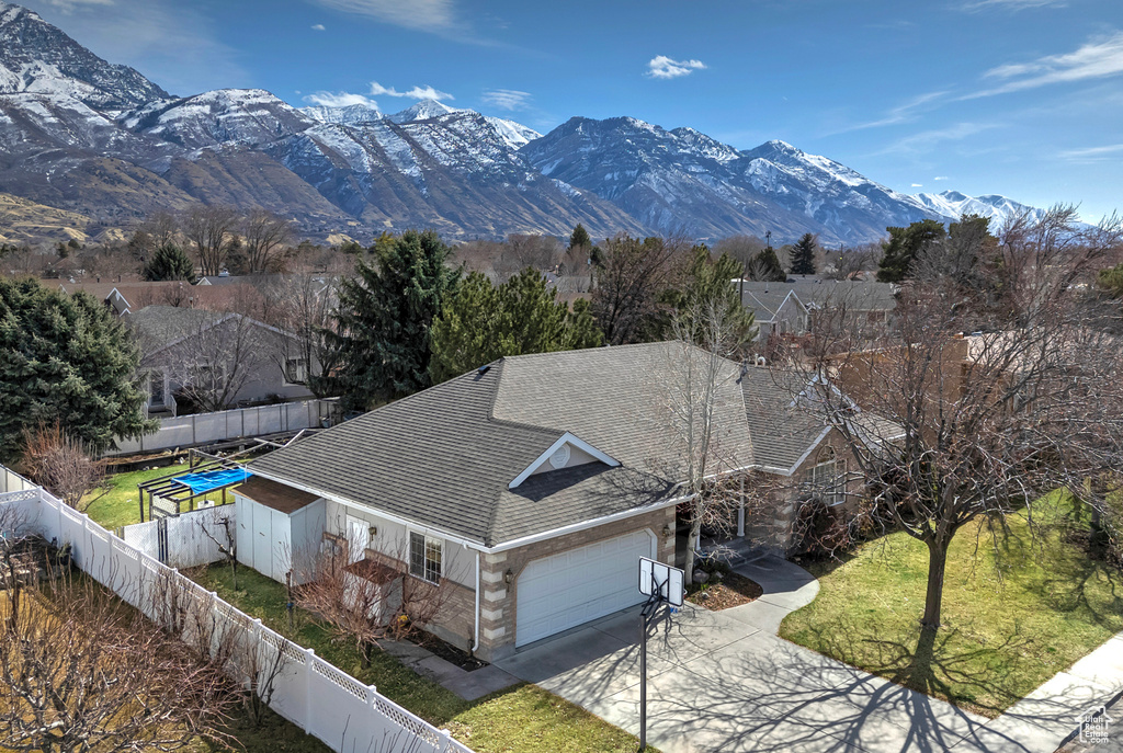 Property view of mountains