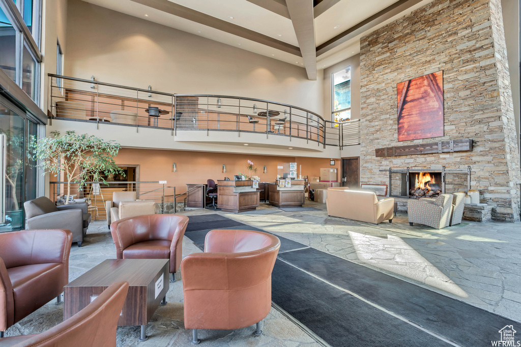 View of community lobby