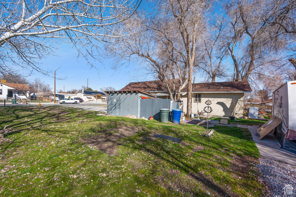 View of yard