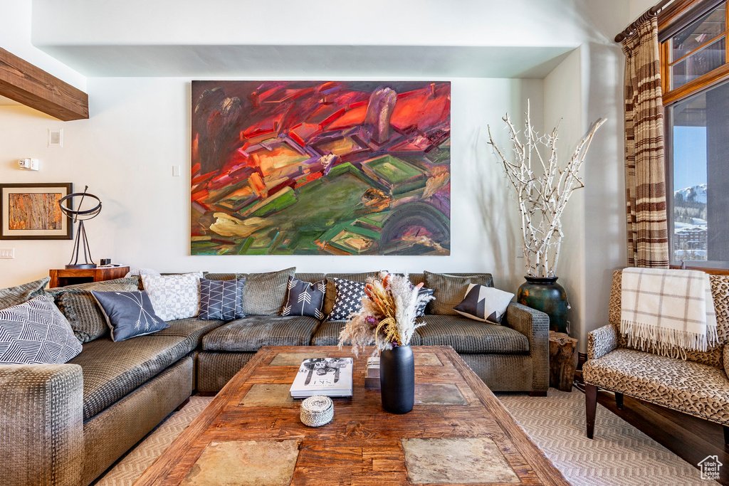 View of living room