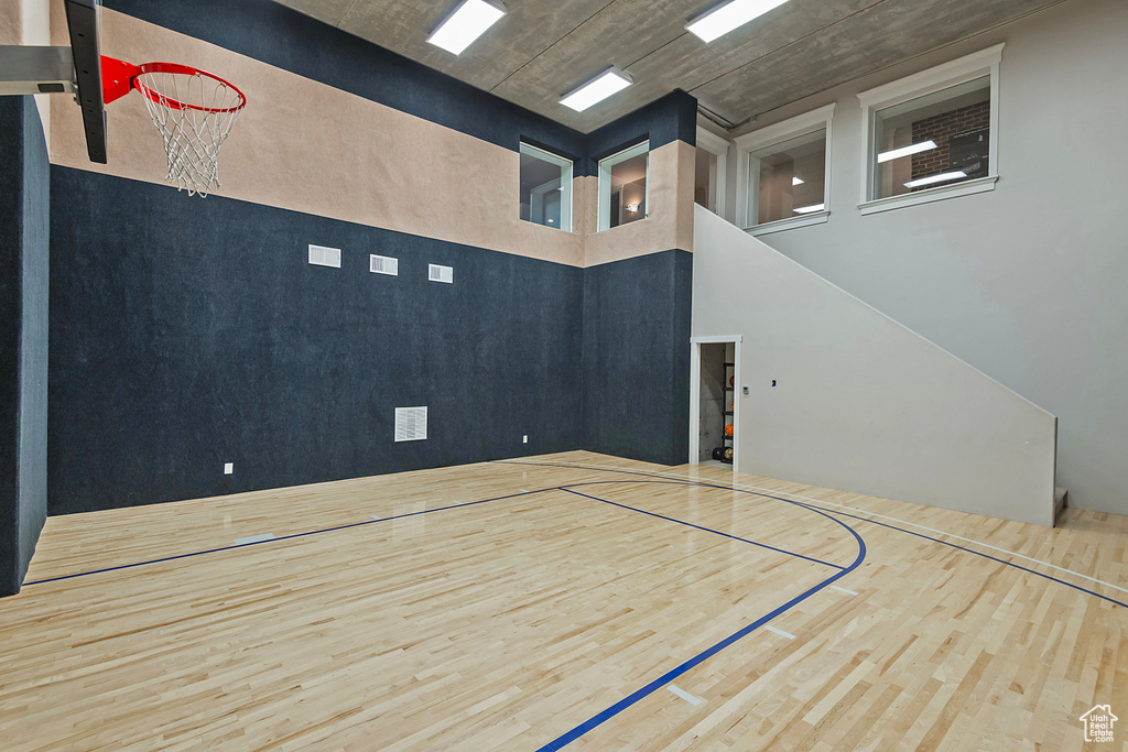 View of sport court with community basketball court