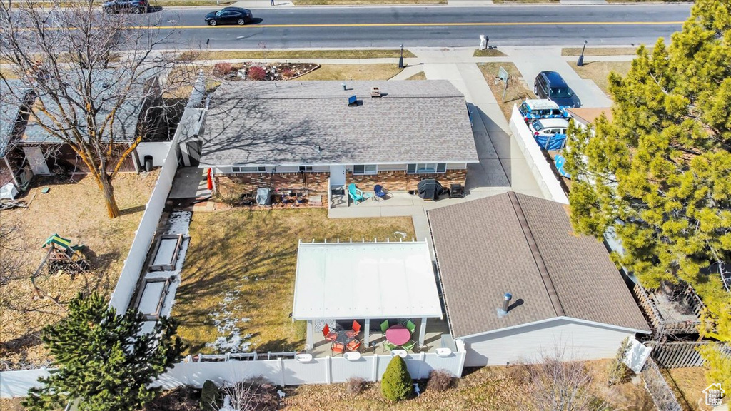 Drone / aerial view