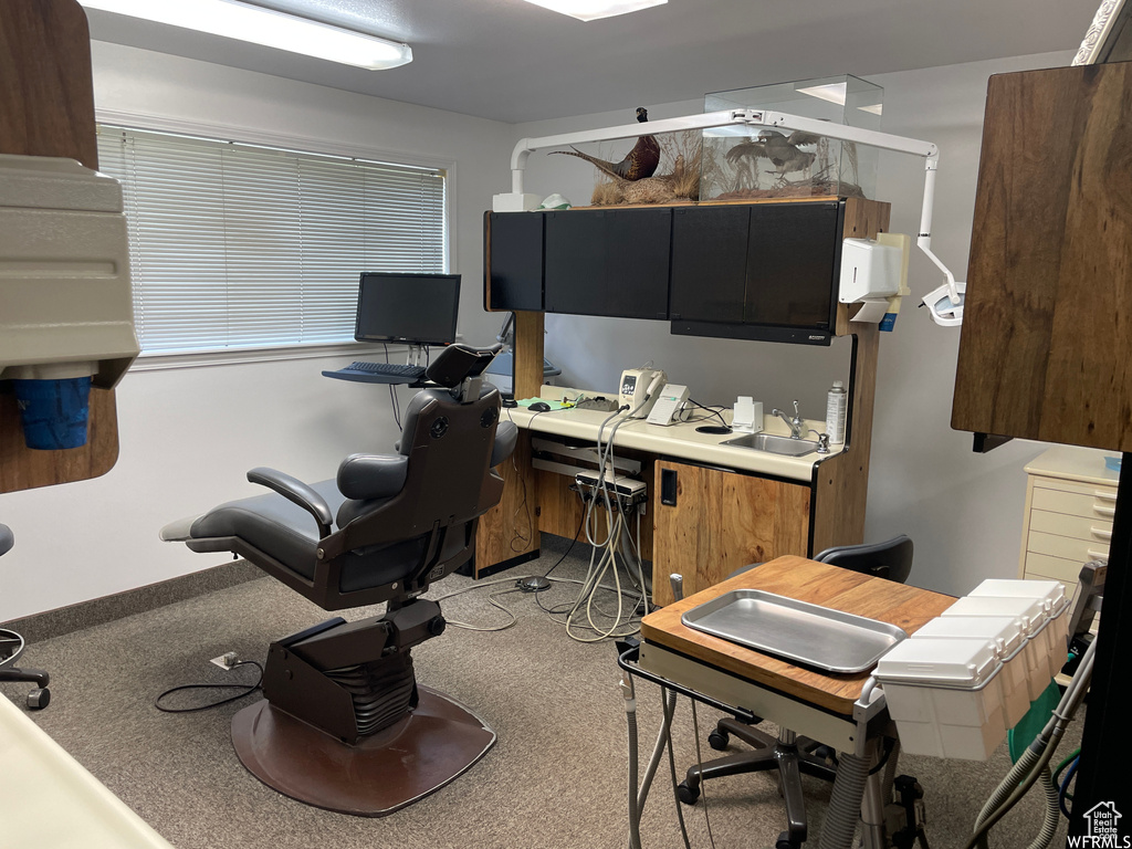 View of home office