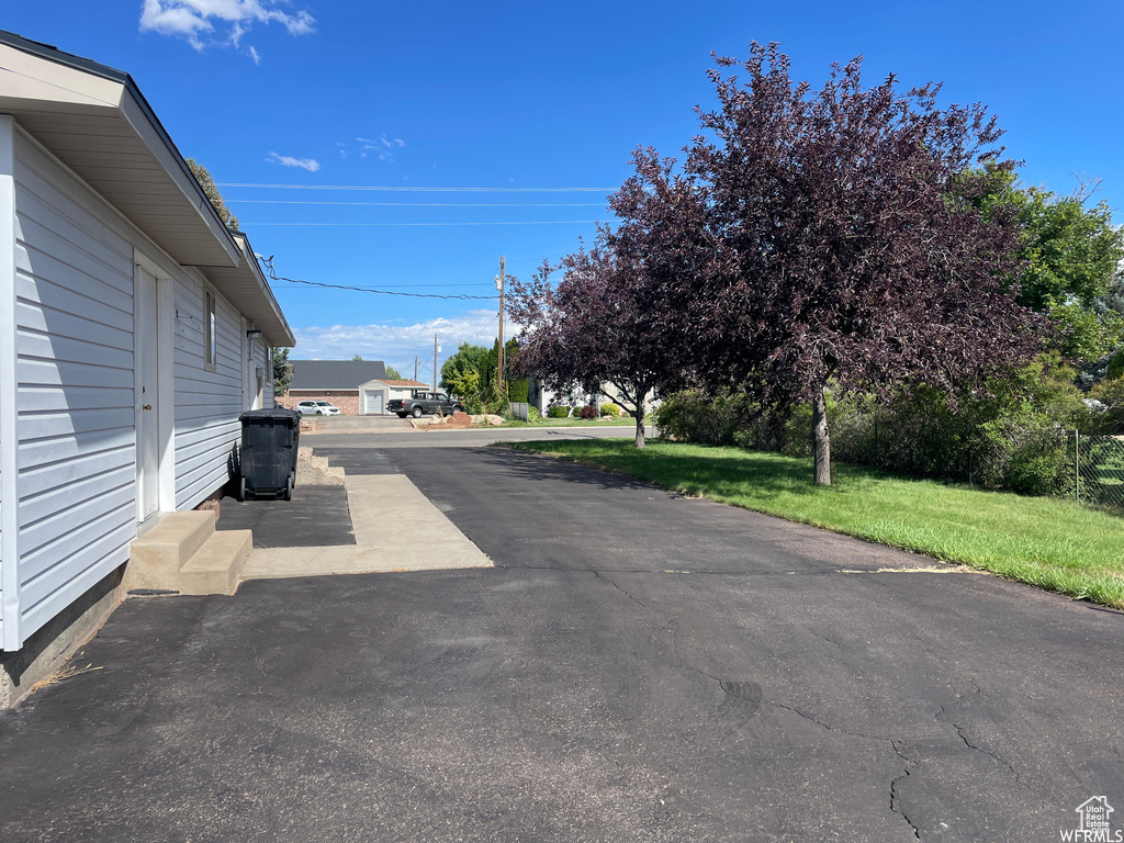 View of street