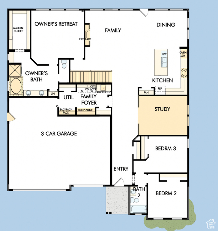 View of layout