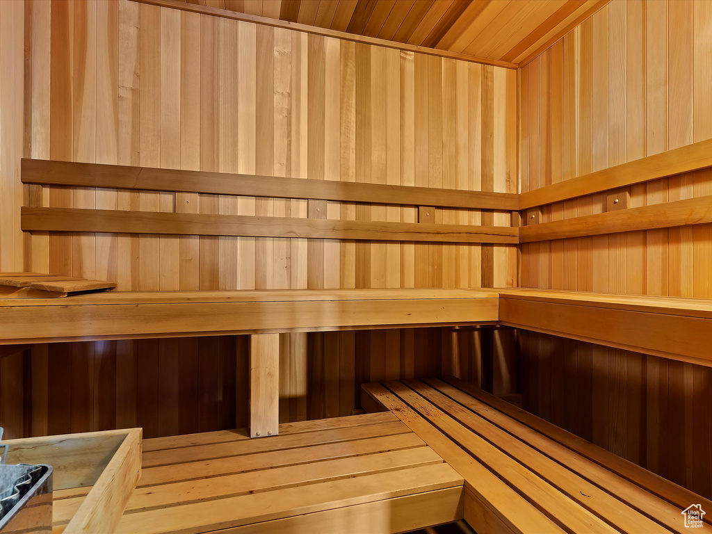 View of sauna