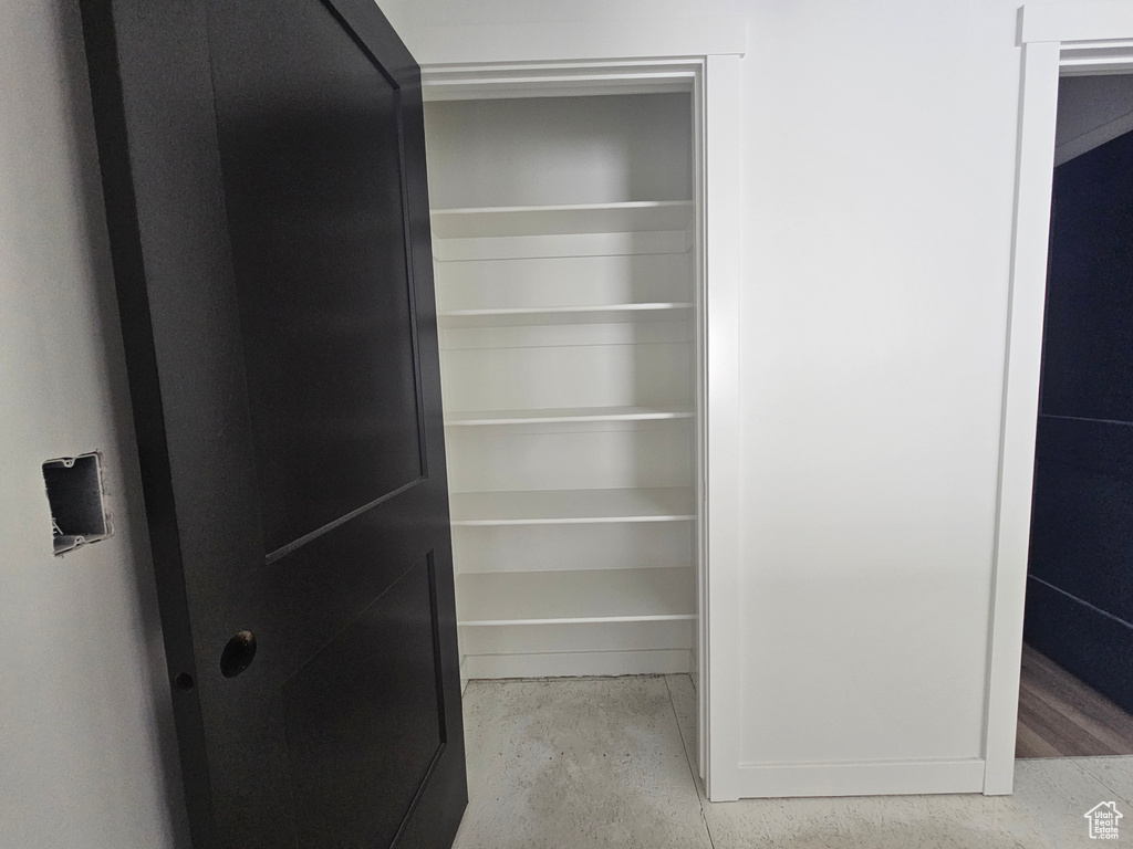 View of closet
