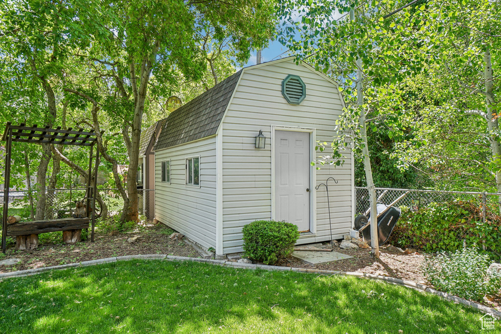 View of shed