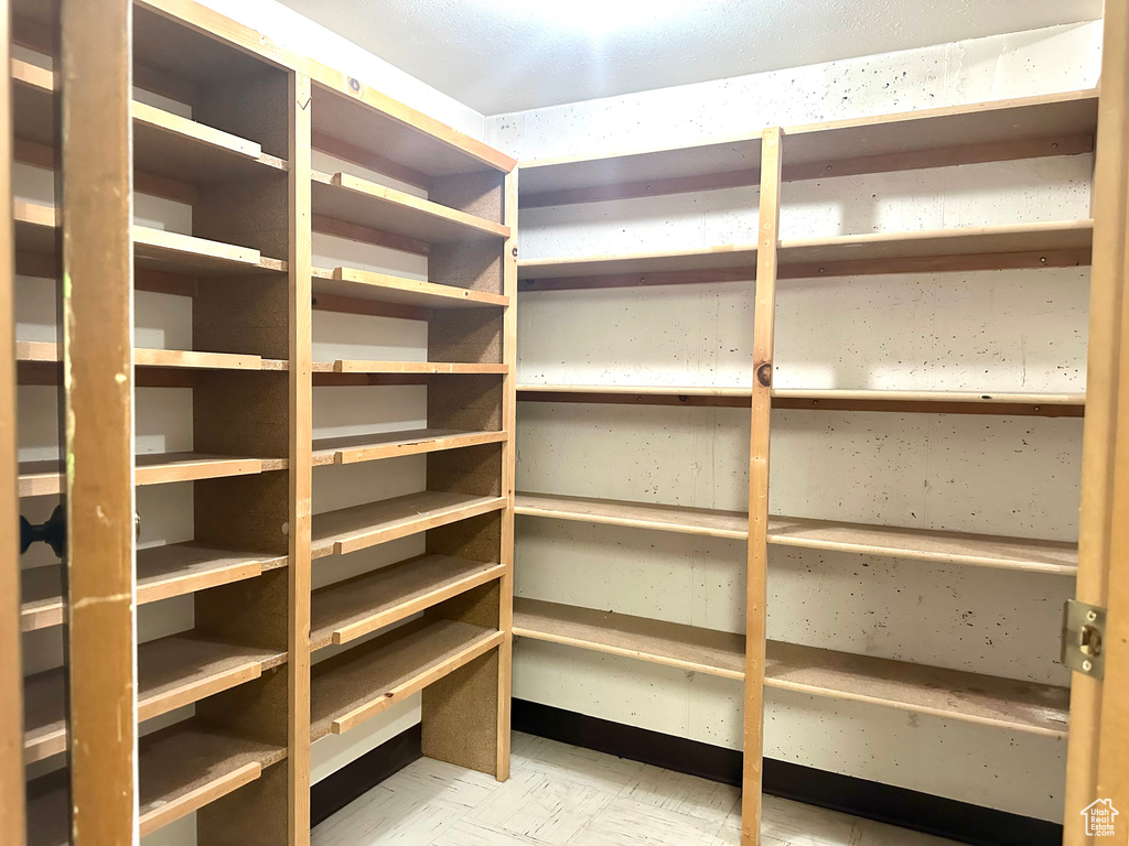 View of storage room