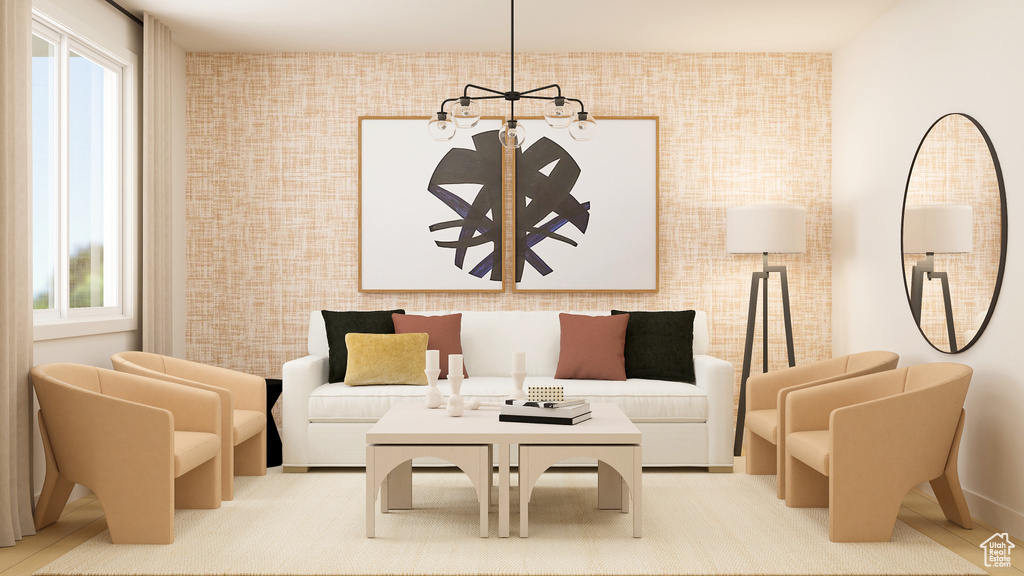 View of living room