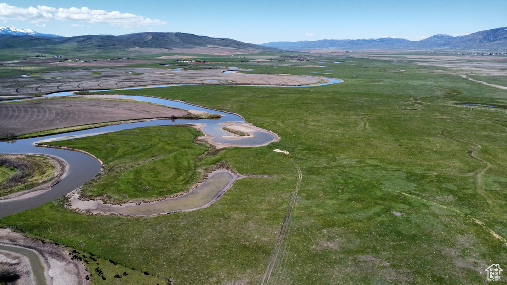 Aerial overview of property\\\\\\\\\\\\\\\'s location featuring a water and mountain view