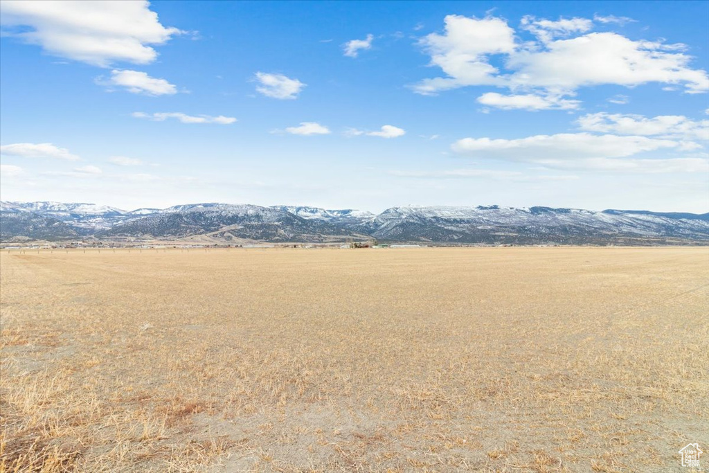 View of mountain feature featuring a rural view