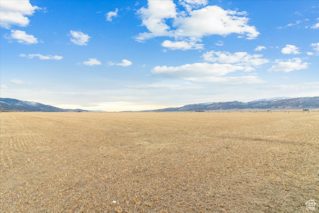 View of mountain feature featuring a rural view