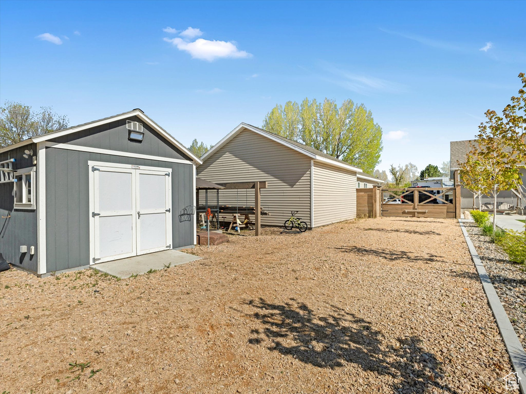View of shed