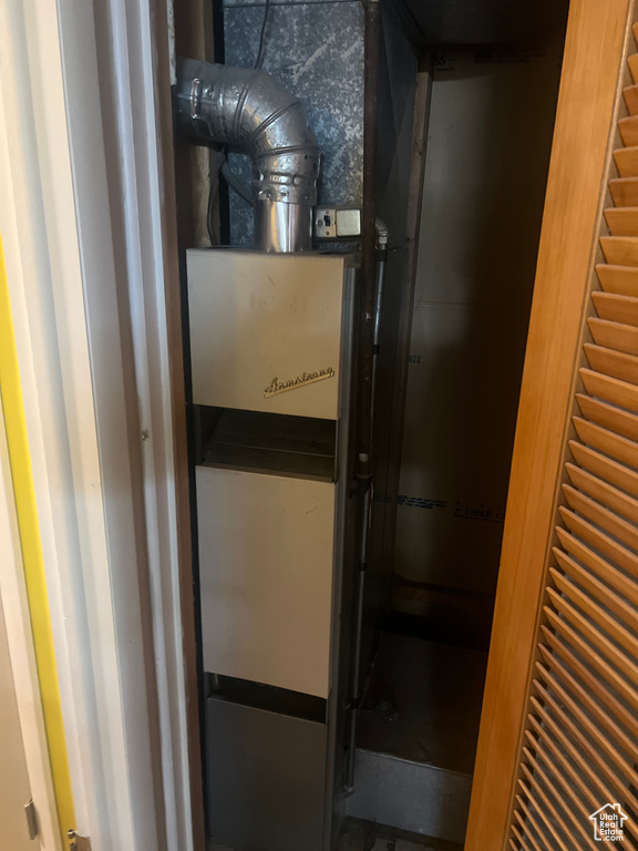 View of utility room