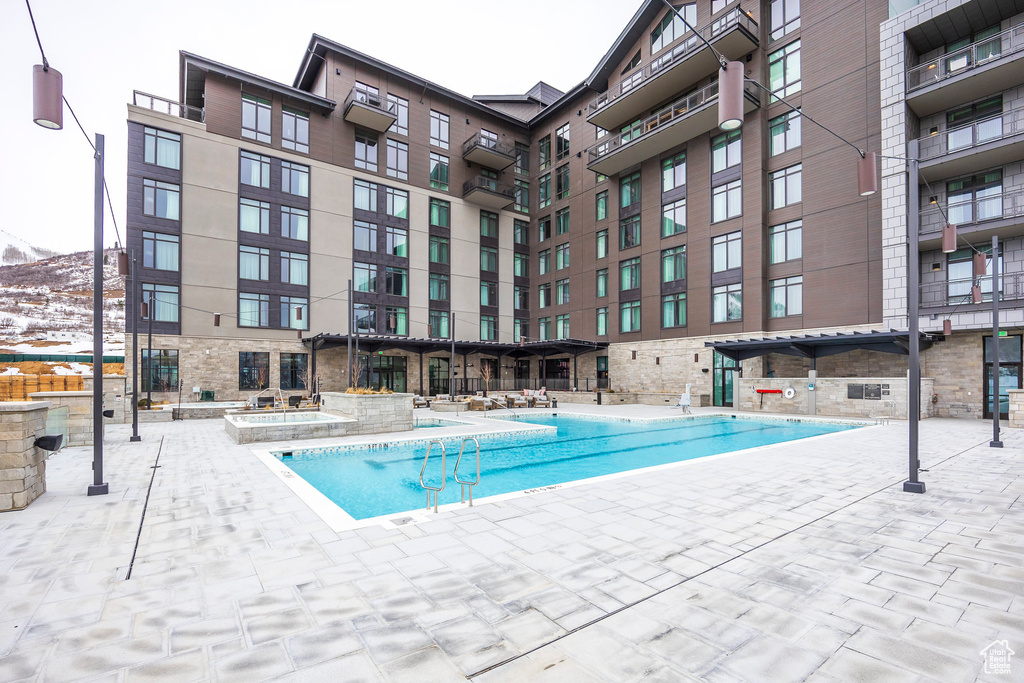 View of swimming pool