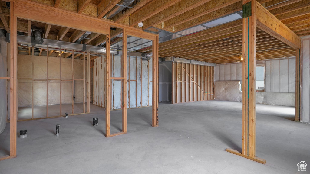 View of basement