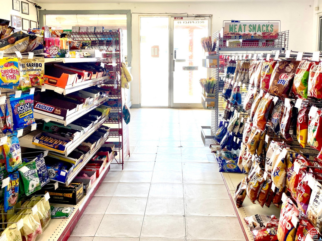 View of storage area