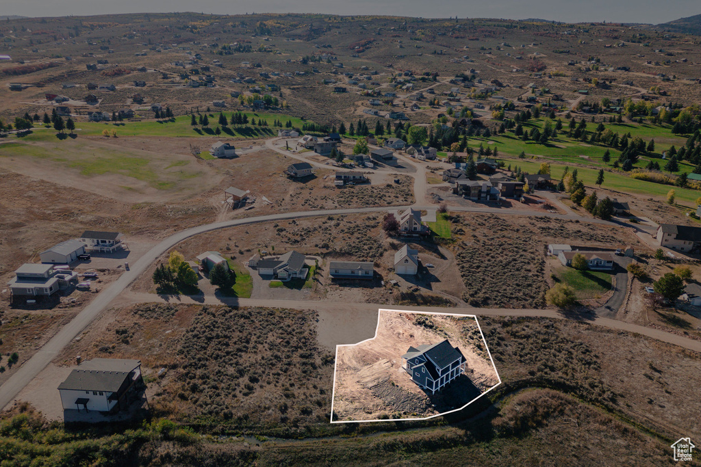 Drone / aerial view with a rural view