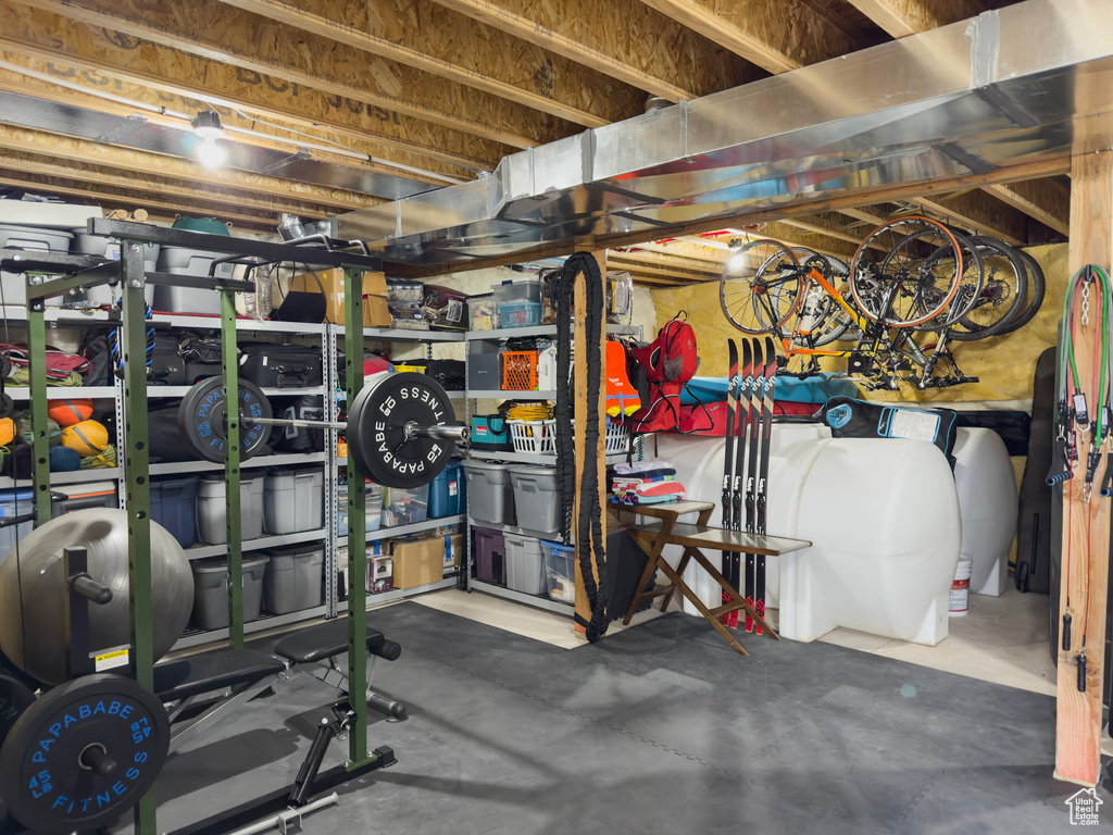 View of exercise room