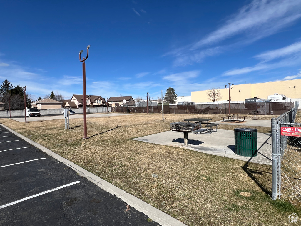 View of community with fence