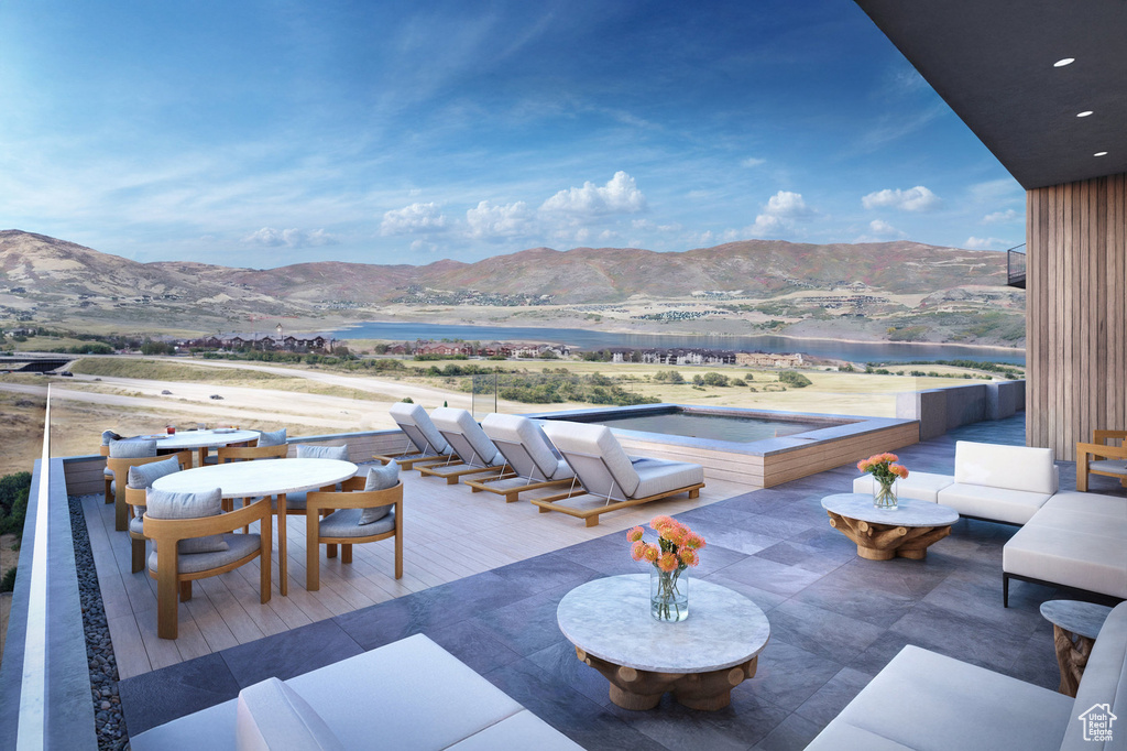 Property view of mountains